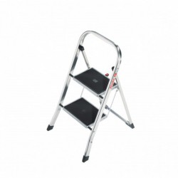 K30 4392-801,Sgabello in alluminio, 2 gradini,portata 150 kg