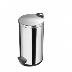 T2.20 0520-039, Pattumiera a pedale,20 litri,acciaio inox