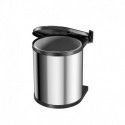 Compact-Box 15  3555-101, Pattumiera incassabile,15 litri,acciaio inox