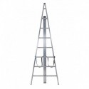 Gierre Trittika, aluminium ladder for agriculture, 6 rungs, 100 kgs max load