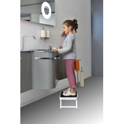 Sgabello 1step, pieghevole in acciaio, portata 150 kg 2