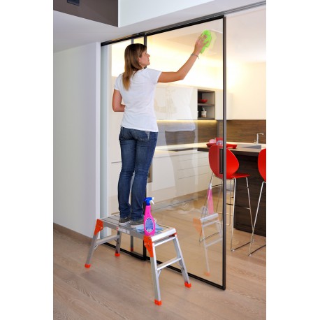 Gierre Piattaforma di lavoro Workstep,1 gradino, portata 150 kg