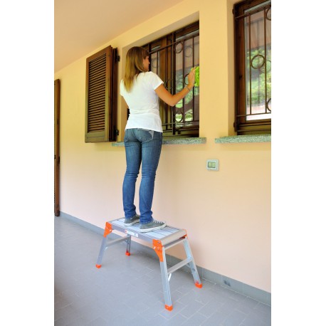 Gierre Piattaforma di lavoro Workstep,1 gradino, portata 150 kg