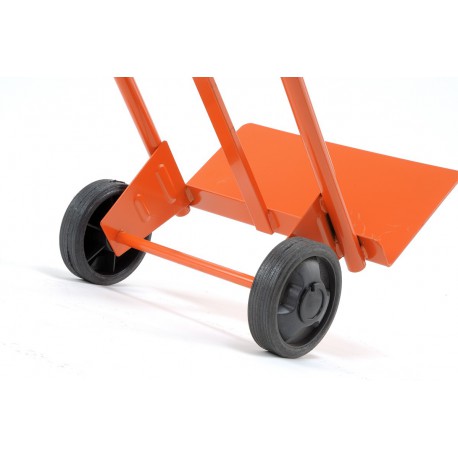 Carrello Gierre  con ruota in PVC GE010, economico in acciaio, portata 150 kg