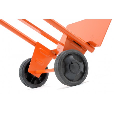 Carrello Gierre  con ruota in PVC GE010, economico in acciaio, portata 150 kg