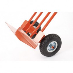 Carrello Gierre con pala fissa GE30, leggero in acciaio, portata 250 kg 2