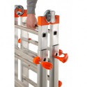 Gierre Peppina AL060 aluminium multifunction telescopic ladder