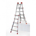 Gierre Peppina AL004 aluminium multifunction telescopic ladder