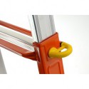 Gierre Peppina AM100 mixed steel-alu telescopic ladder
