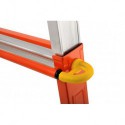 Gierre Peppina AM020 mixed steel-alu telescopic ladder
