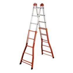 Gierre Peppina AM030 mixed steel-alu telescopic ladder