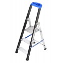 GierrePro professional aluminium stepladder, 3 steps, 150 kgs max load