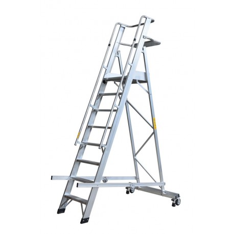 Scale doppie con piattaforma