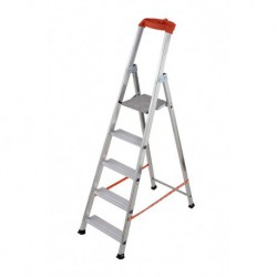 Gierre Stabila AL720, Aluminium stepladder, 5 steps, 150 kgs max load