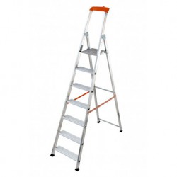 Gierre Stabila AL740, Aluminium stepladder, 7 steps, 150 kgs max load