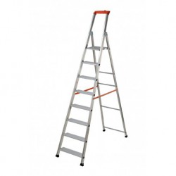Gierre Stabila AL750,Aluminium stepladder, 8 steps, 150 kgs max load