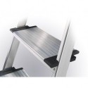 Scala Hailo XXL 8040-807,domestica in alluminio,6gradini,portata 150kg