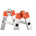 Gierre Peppina AL004 aluminium multifunction telescopic ladder