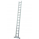 Gierre Scala singola professionale in alluminio, 14 pioli