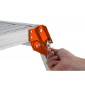 Piattaforma di lavoro Gierre Workstep,1 gradino,portata 150 kg