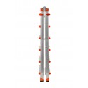 Gierre Peppina AL060 aluminium multifunction telescopic ladder