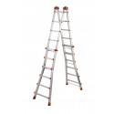 Gierre Peppina AL060 aluminium multifunction telescopic ladder