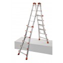 Gierre Peppina AL060 aluminium multifunction telescopic ladder
