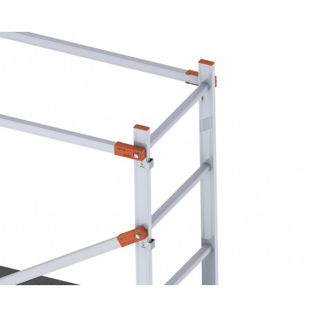 Trabattello Gierre Clip Rapido 100, FA100,in alluminio,portata 150 kg