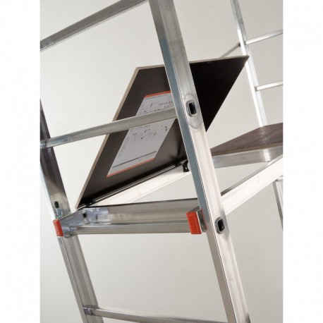 Scaffolding Fast&Lock 400, FA400FL, made of aluminium, max load 150 kgs