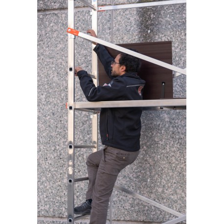 Trabattello Fast&Lock 400, FA400FL, in alluminio,portata 150 kg