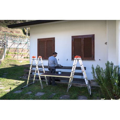 Trabattello Gierre Fast&Lock,FA200,in allum.,portata 150kg