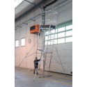 Kit alzata, FA600FL, Trabattello in alluminio, portata 150 kg