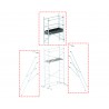 GIERRE FAST&LOCK 600 EXTENSION KIT FOR ALUMINIUM SCAFFOLDING