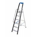 GierrePro professional aluminium stepladder, 6 steps, 150 kgs max load
