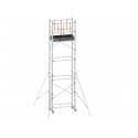 Torre mobile Super Pro GierrePro,TA2000, in alluminio, portata 170 kg
