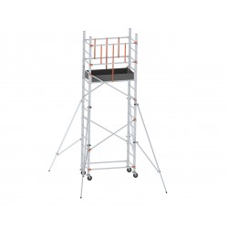 Torre mobile 900 GierrePro,TA900, in alluminio, portata 170 kg