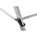Hailo Hobbylot 2 section extending aluminium ladder, parallel uprights