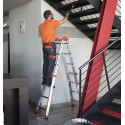 Gierre Peppina AL020 aluminium multifunction telescopic ladder