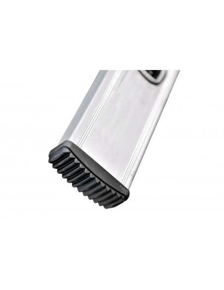Gierre Modula 3 section extending aluminium ladder, parallel uprights