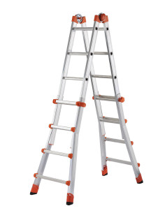 PEPPINA ALU150 |Multifunction telescopic ladder EN131 | Gierre 2