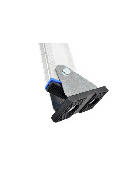 Gierre Matura flared aluminium ladder, 8 rungs, 150 kgs max load