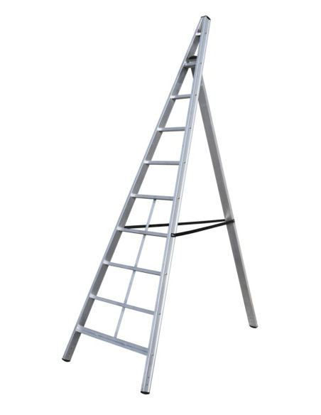 Gierre Trittika, aluminium ladder for agriculture, 6 rungs, 100 kgs max load
