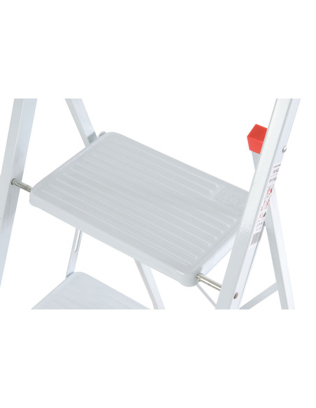 Steepstool Minisgà, made of steel, 2 steps, 150 kgs max load