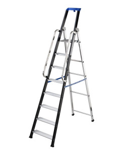 Scala doppia professionale GierrePro, portata 150 kg 2