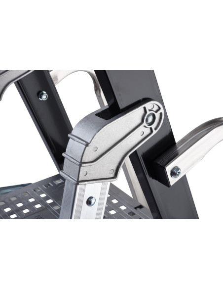 Scala doppia professionale GierrePro, portata 150 kg