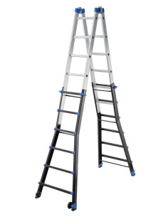Professional telescopic multifunction ladder | GierrePro 2