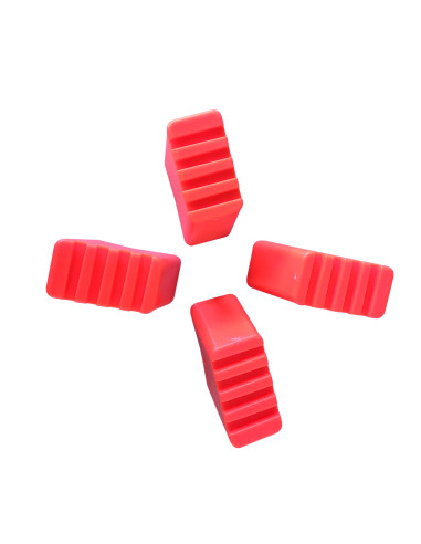 Kit 4 front and rear feet D4180