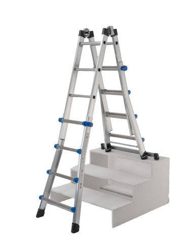 Gierre Peppina AL020 aluminium multifunction telescopic ladder