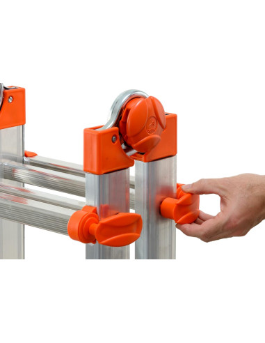 PEPPINA ALU150 | Scala multifunzione telescopica EN131 | Gierre