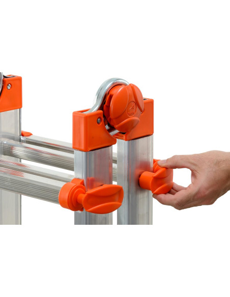 PEPPINA ALU150 | Scala multifunzione telescopica EN131 | Gierre